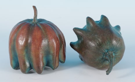 Amy Goldman Fowler - 2 Gourds - Bronze