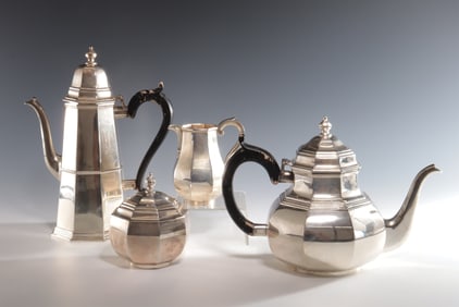James Robinson Sterling Coffee & Tea Service