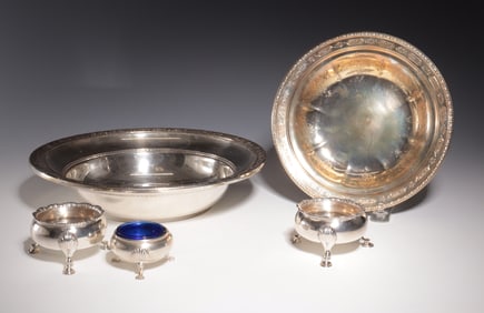 Group of Sterling Silver Tableware
