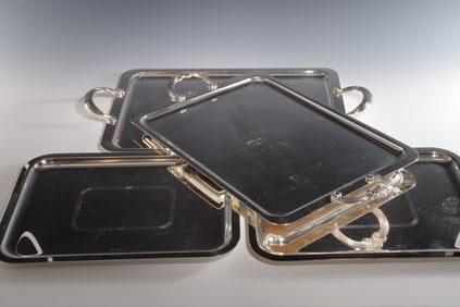 Group of Christofle Trays