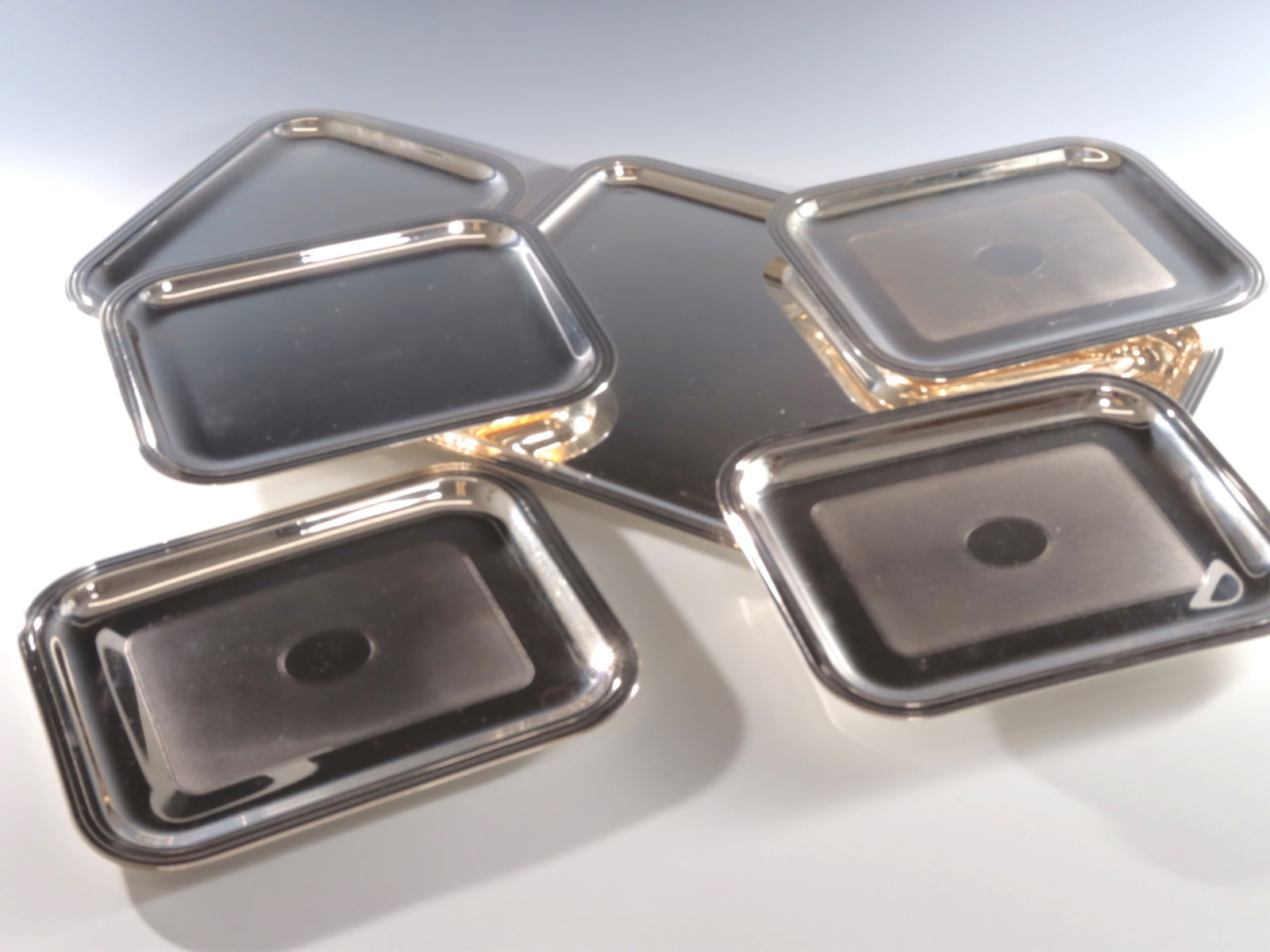 Group of Christofle Albi Trays (1 of 4)