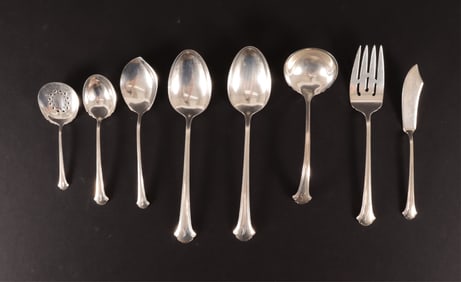 Towle Sterling Silver Chippendale Serving Utensils