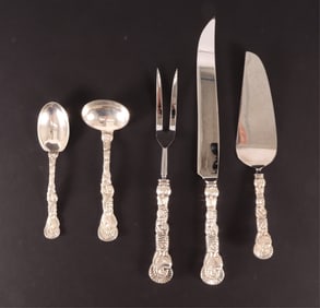 Tiffany & Co Sterling Silver Turkey Serving Suite