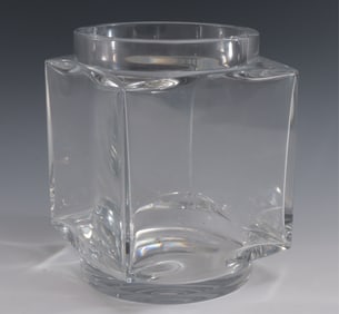 Baccarat Square Vase