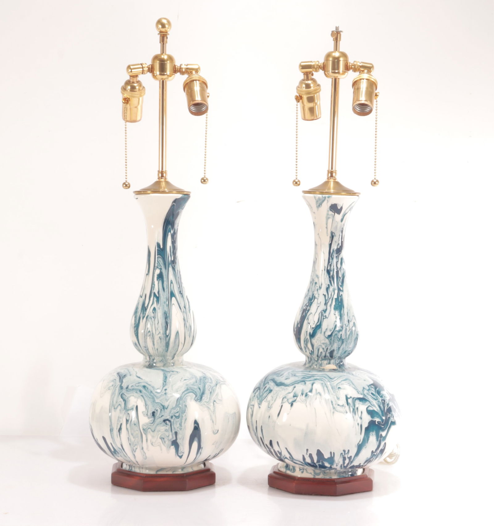 Pair of Christopher Spitzmiller 'Michael' Lamps (1 of 5)