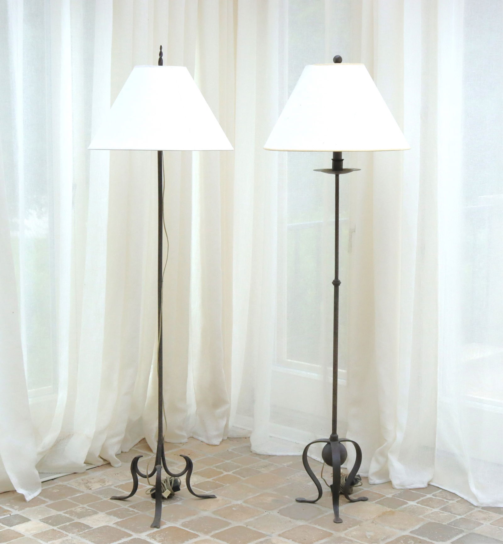 Baroque Style Iron Floor Lamps (1 of 3)