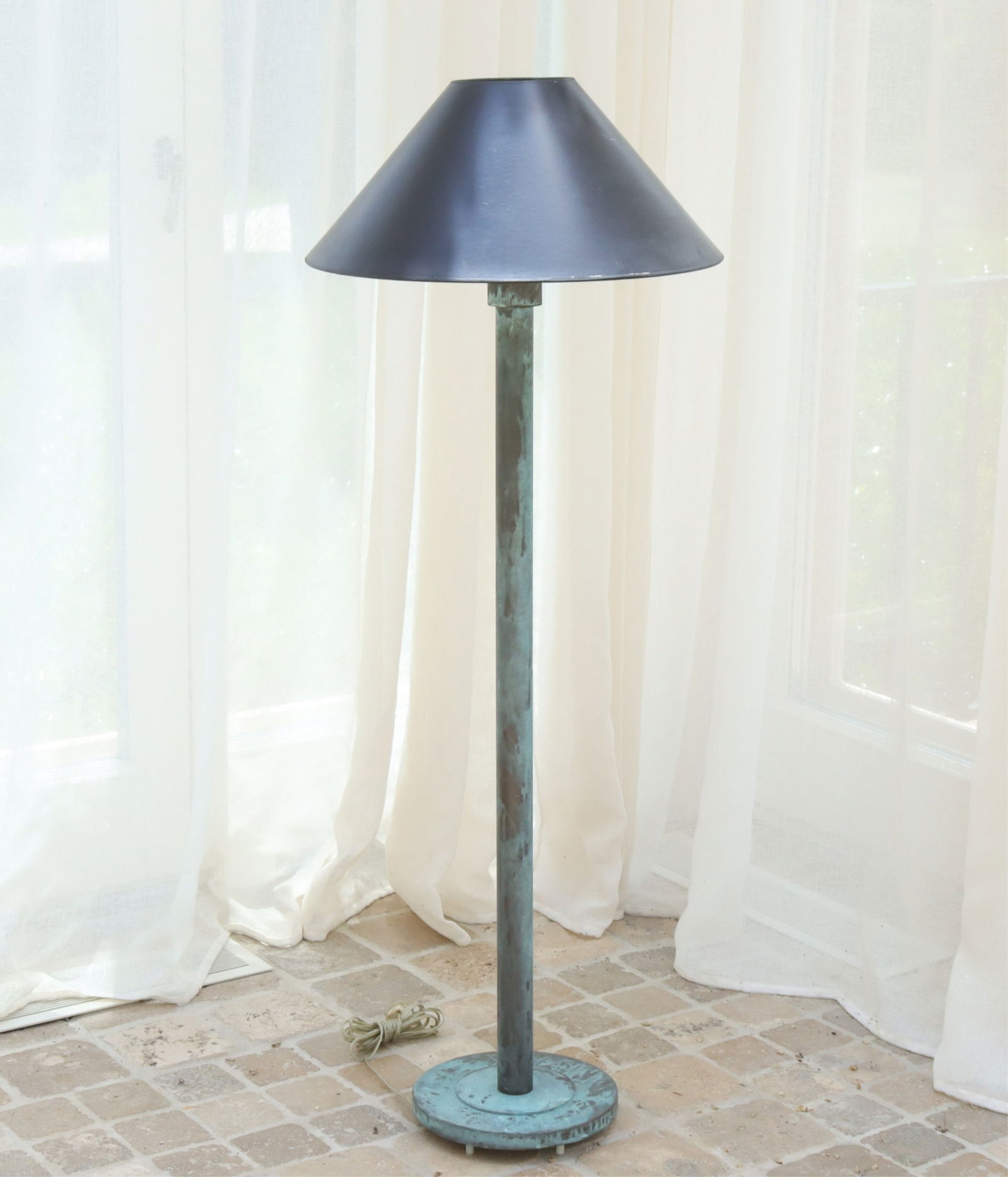 Phoenix Day Patinated Metal Floor Lamp (1 of 5)