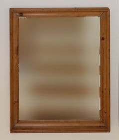 English Bleached Pine Mirror