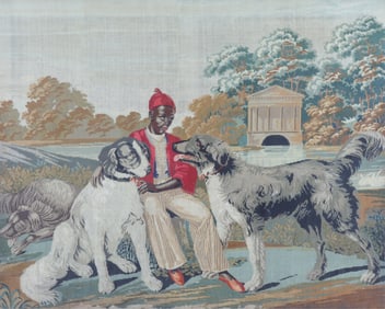 Machine Made Needlepoint Tapestry