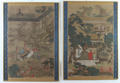 Chinese Silk Paintings