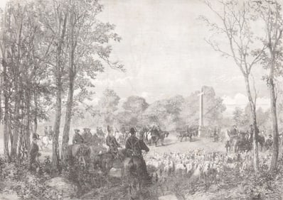 The Imperial Hunt In The Forest Of Fountainbleau