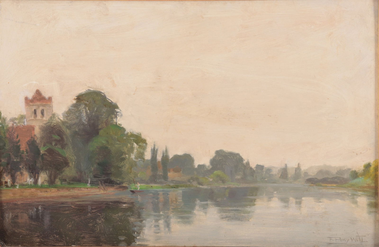 Frank Percy Wild - On the River - O/B (1 of 6)