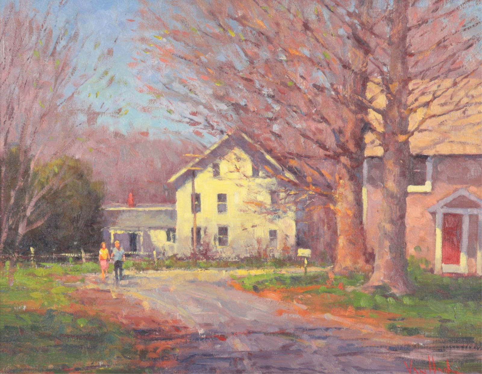 George Van Hook - Autumn Lane - O/C (1 of 5)