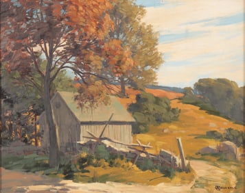 Bertram George Bruestle - Barn - O/B