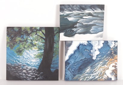 Erica C. Prud'homme - 3 Works- O/C/B