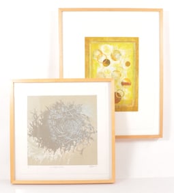 Constance Old - 2 Works - Mixed Media - AP