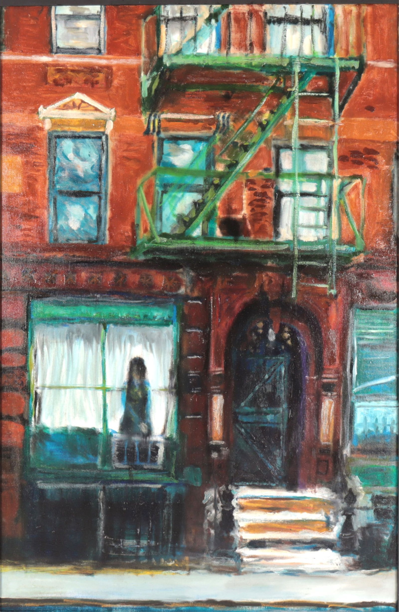 Vladimir Ginzburg - Henry Street, LES - O/C (1 of 5)