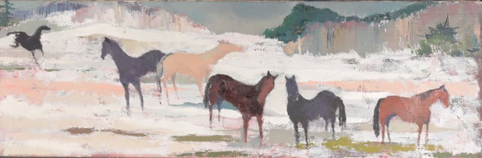 Lili Gross - Horses Horses Horses - O/C