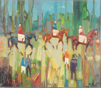 Louis Vidal - Racehorse & Jockey - O/C
