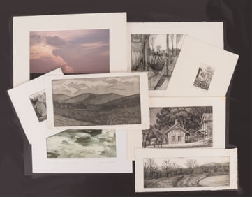 Landeck-Gerasimchik-Ogden- Scoville, Etchings,Etc