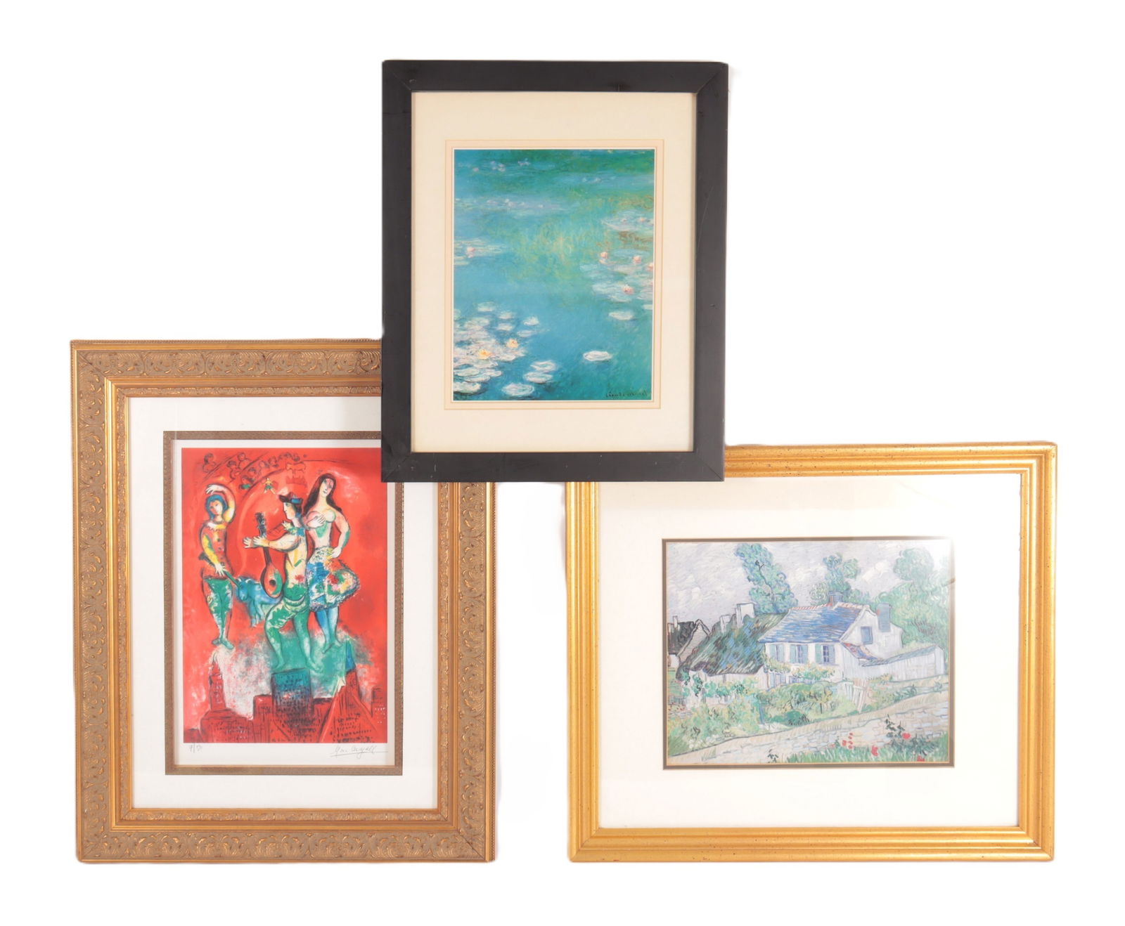Chagall - Van Gogh - Monet - Prints (1 of 6)