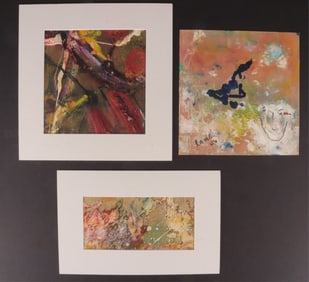 Matt Lamb - 3 Abstract Paintings