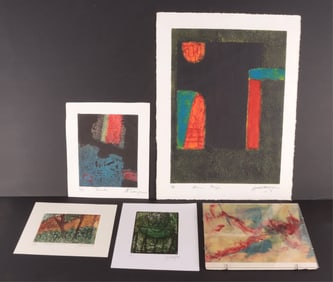 Andy Rivero - Senales & Roja - Collagraph & Others