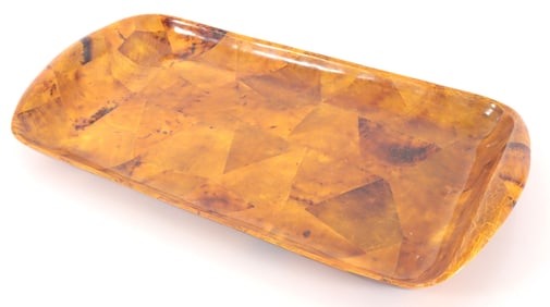 Faux Turtle Shell Tray