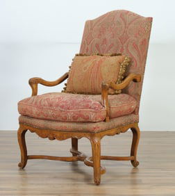 Regence Walnut Fauteuil, circa 1720