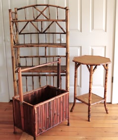 Group of Rattan Furniture