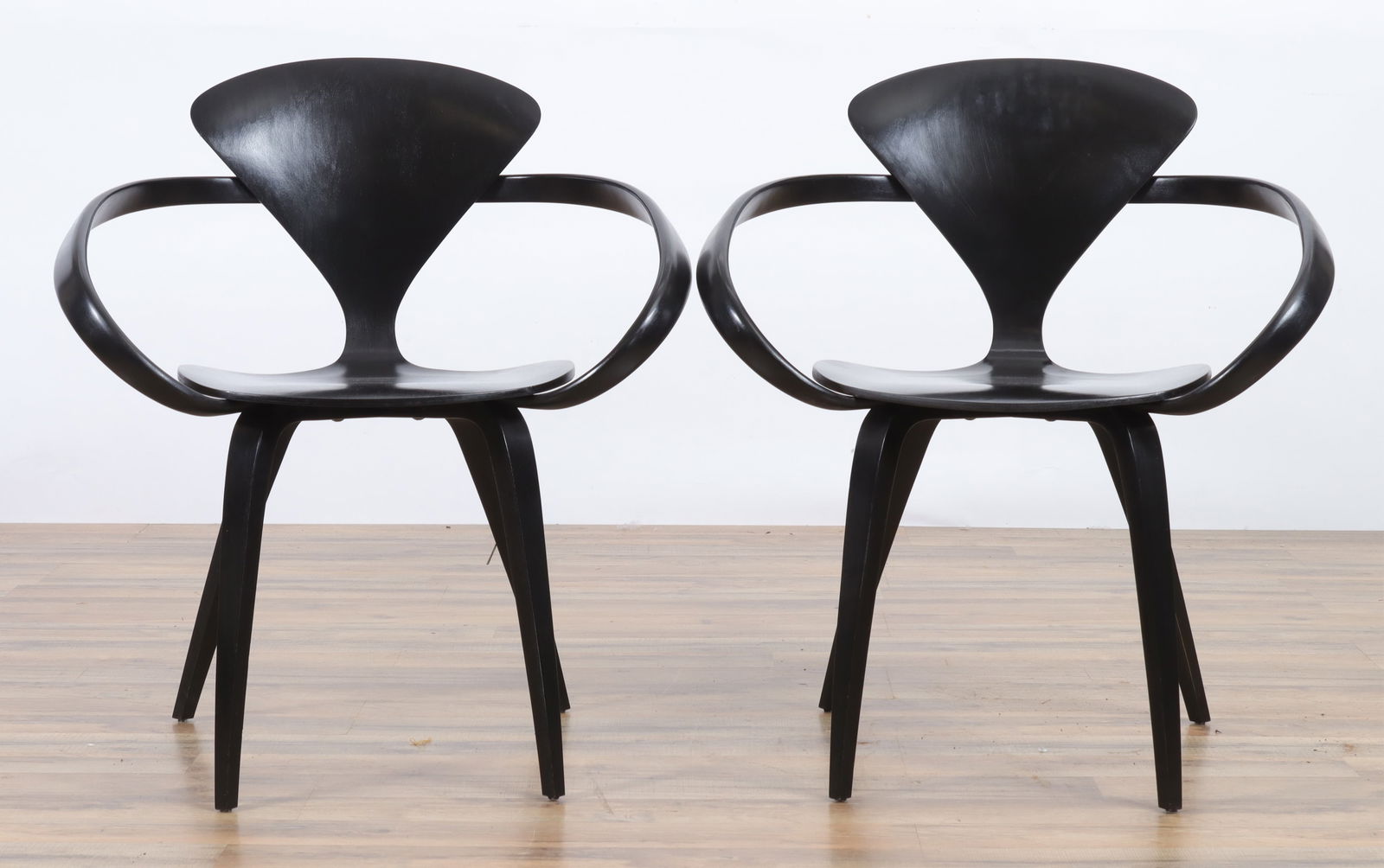 Pair of Norm Cherner for Plycraft - Pretzel Chairs (1 of 5)