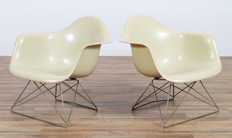 Pair Eames for Herman Miller LAR Chairs
