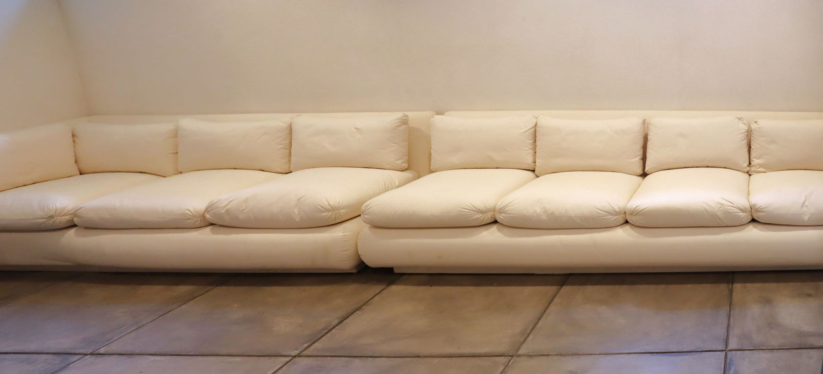 Modern Upholstered Two-Part Sectional Sofa (1 of 10)