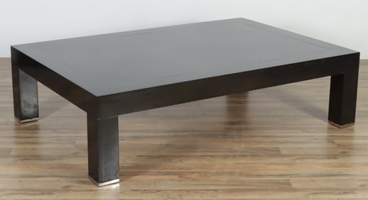 Ralph Lauren Style Walnut Stained Coffee Table