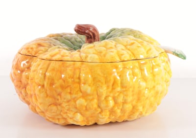 Neiman Marcus - Pumpkin Serving Bowl