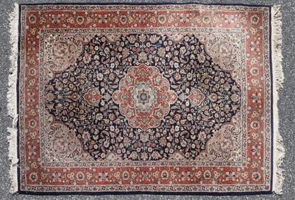 Tabriz Style Wool Rug 4-1 x 6-1
