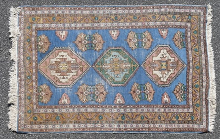 Caucasian Kazak Wool Rug 4-9 x 6-9