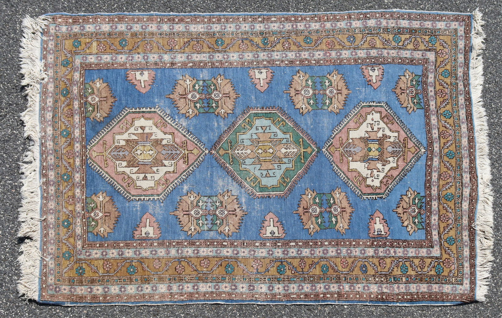 Caucasian Kazak Wool Rug 4-9 x 6-9 (1 of 8)