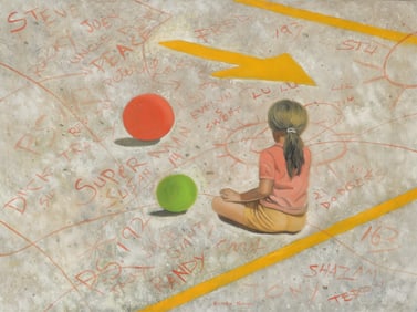 Richard Alan Smith - Girl on Playground