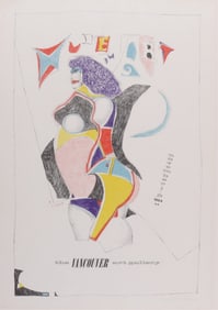 Richard Lindner - 2 Works - poster - serigraphs