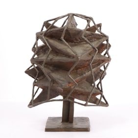 Howard Towson - Brutalist Cage -  Bronze