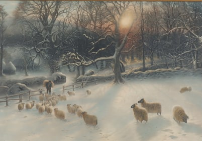 After Joseph Farquharson - The Shortening Winter's Day
