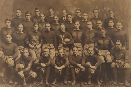 Vintage Yale Football Team Photograph, 1927