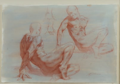 Robert Liberace - Seated Man