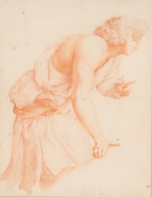 Old Master - Study of a Figure, 18th/19th C.