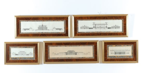 After Colen Campbell - Architectural Engravings