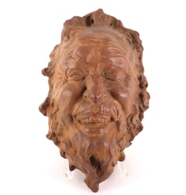 Boch Freres Terracotta Mask