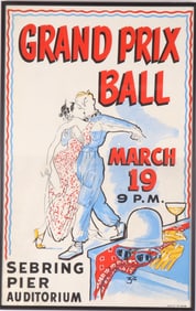 Vincenzo Maria Zito - Grand Prix Ball - Poster
