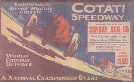 1922 Cotati Speedway National Championship