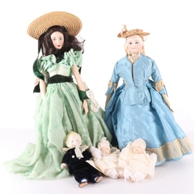 Franklin Mint Scarlett Ohara Doll & others